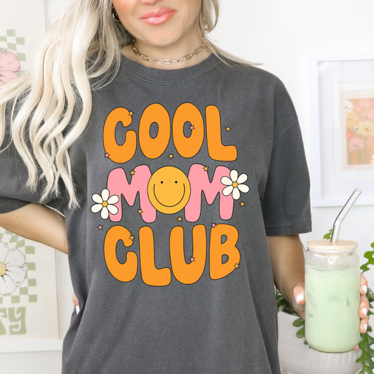 Cool Mom Club Retro DTF Transfer