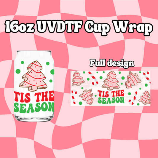 Wednesday & Enid - 16oz UV DTF Cup Wrap